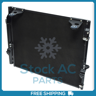 New A/C Condenser for Lexus LX570 2008 to 2018/ Toyota Land Cruiser 2008 to 2018 - Qualy Air