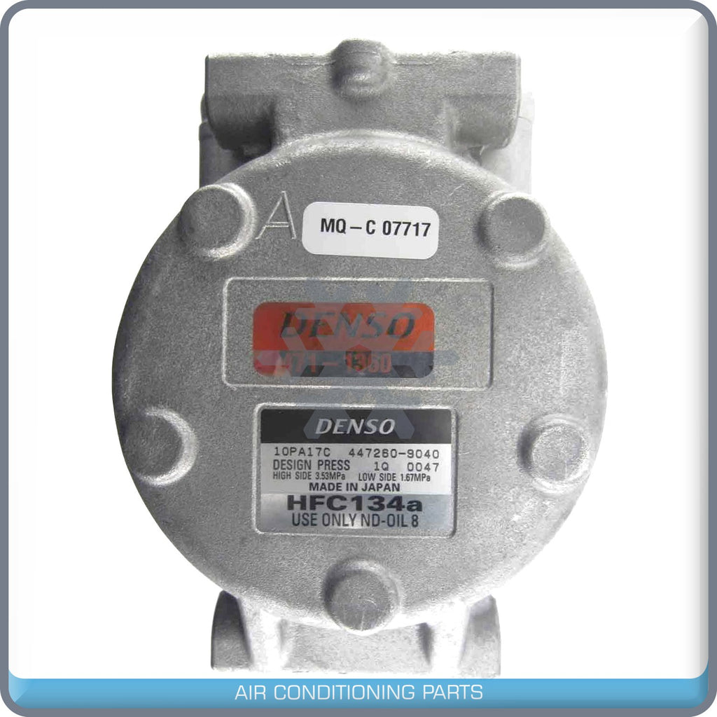 New DENSO A/C Compressor for Land Rover Discovery, Range Rover 1999 to 2002 - RQ - Qualy Air