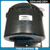 New OEM BOSCH Blower Motor w/ Fan Assembly 24 Volt - OE# 0130063814