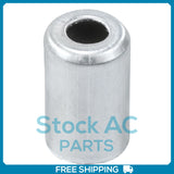 10pc Beadlock A/C Fittings, Crimp Ferrules For STANDARD Barrier Hose #6