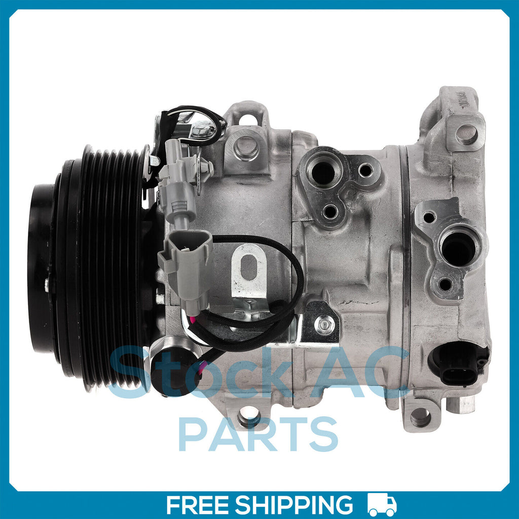 New AC Compressor for Toyota Camry 3.5L - 2007 to 11 / Toyota Avalon 2005 to 12 - Qualy Air