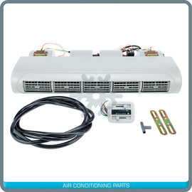 New Universal A/C Under Dash Evaporator Assembly MiniBus 12V - GREY - Qualy Air