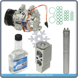 NEW Kit A/C Compressor For Honda Civic 2006 to 2011 - OE# 38810RNAA01 - Qualy Air