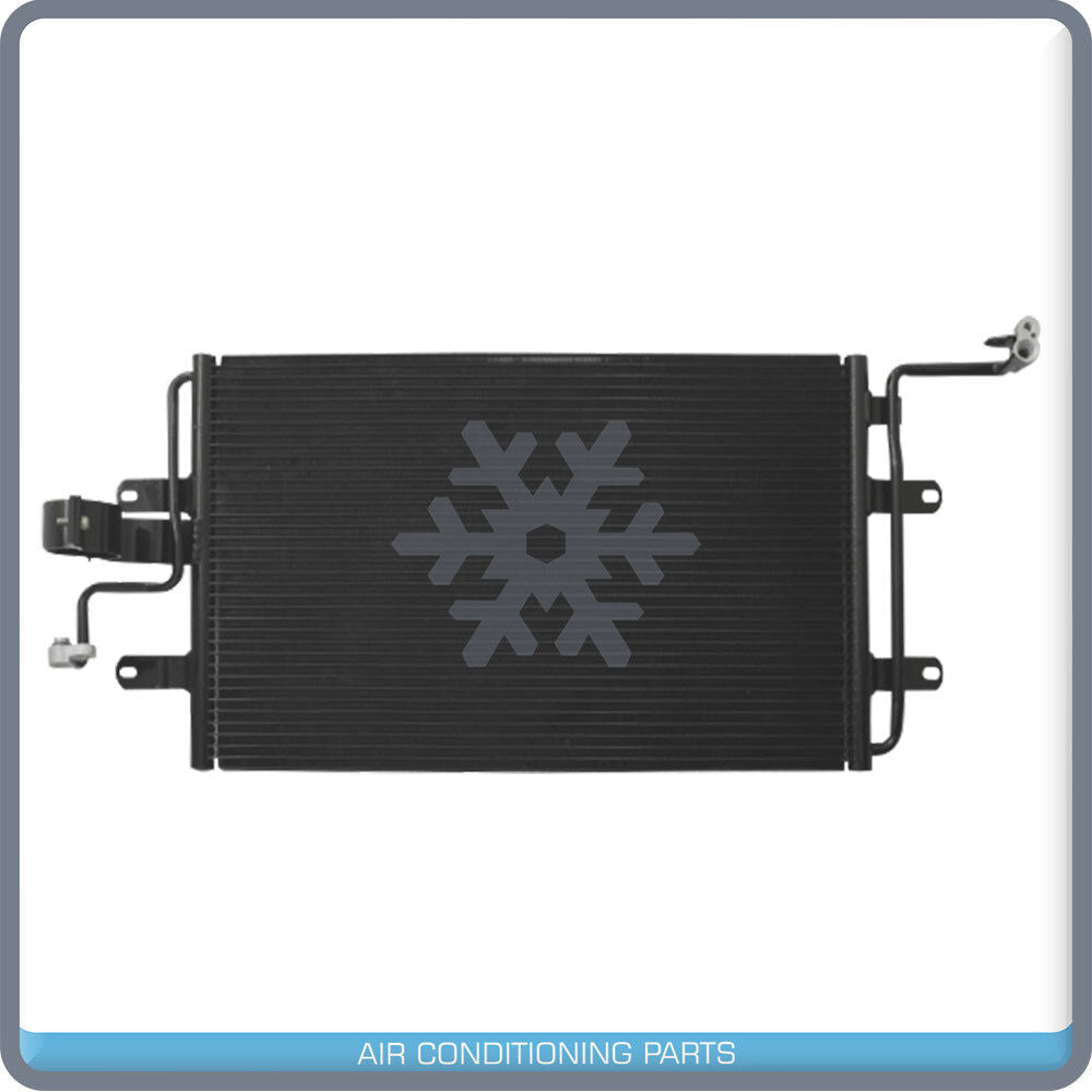 New A/C Condenser for VW Jetta, Golf, Beetle / Audi TT, TT Quattro 1999 to 2006 - Qualy Air