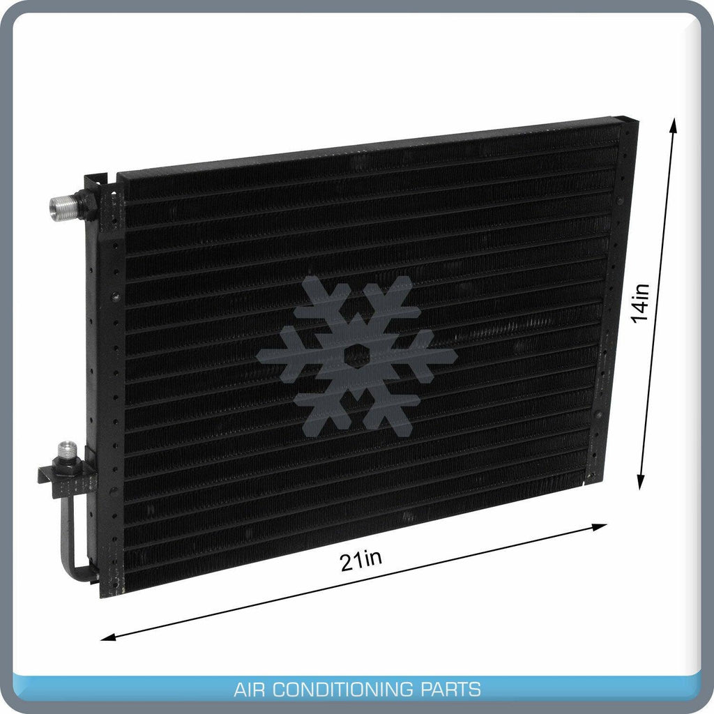Universal Application 14X21 Brand New A/C Condenser Serpentine - Qualy Air