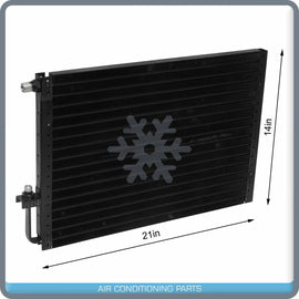 Universal Application 14X21 Brand New A/C Condenser Serpentine - Qualy Air