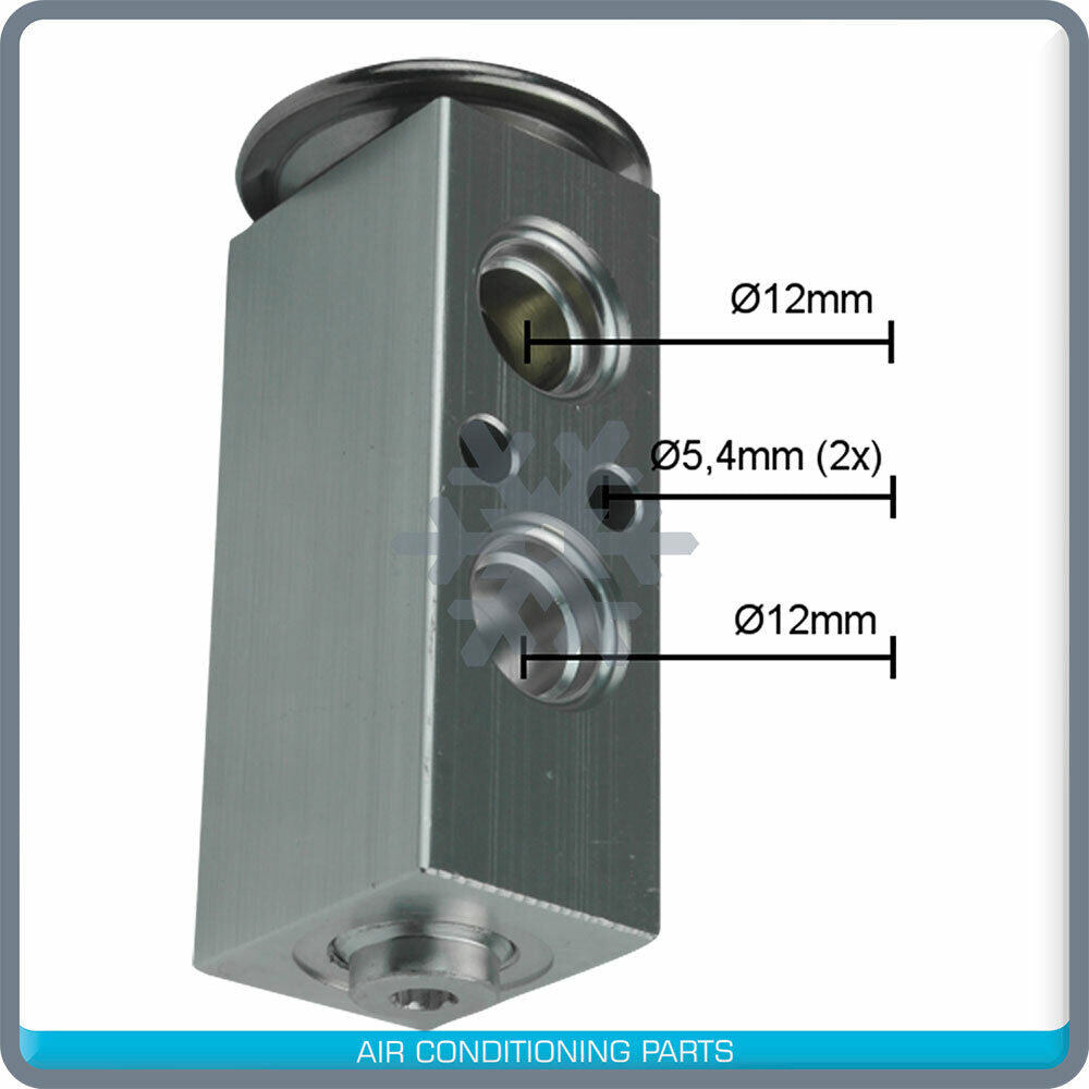 New A/C Expansion Valve fits New Holland TM140,TM150,TM155,TM165 - OE# 82000932 - Qualy Air