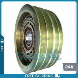 New A/C Compressor Clutch Fits BOCK / BITZER - 24V  Double Pulley (2A2B) 220mm - Qualy Air