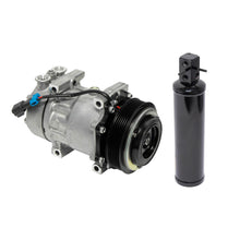 Cargar imagen en el visor de la galería, A/C Compressor + Drier for Kenworth / Peterbilt 320,382,384,389,587 - Model 4079 - Qualy Air