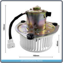 Load image into Gallery viewer, NEW A/C BLOWER MOTOR FOR KOMATSU PC 60-7 - 12V - OE# TW5037161900 - Qualy Air