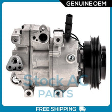Load image into Gallery viewer, New OEM AC Compressor for Hyundai Elantra 2.0 - 2007 to 2012 - OE# 977012H140 QR - Qualy Air