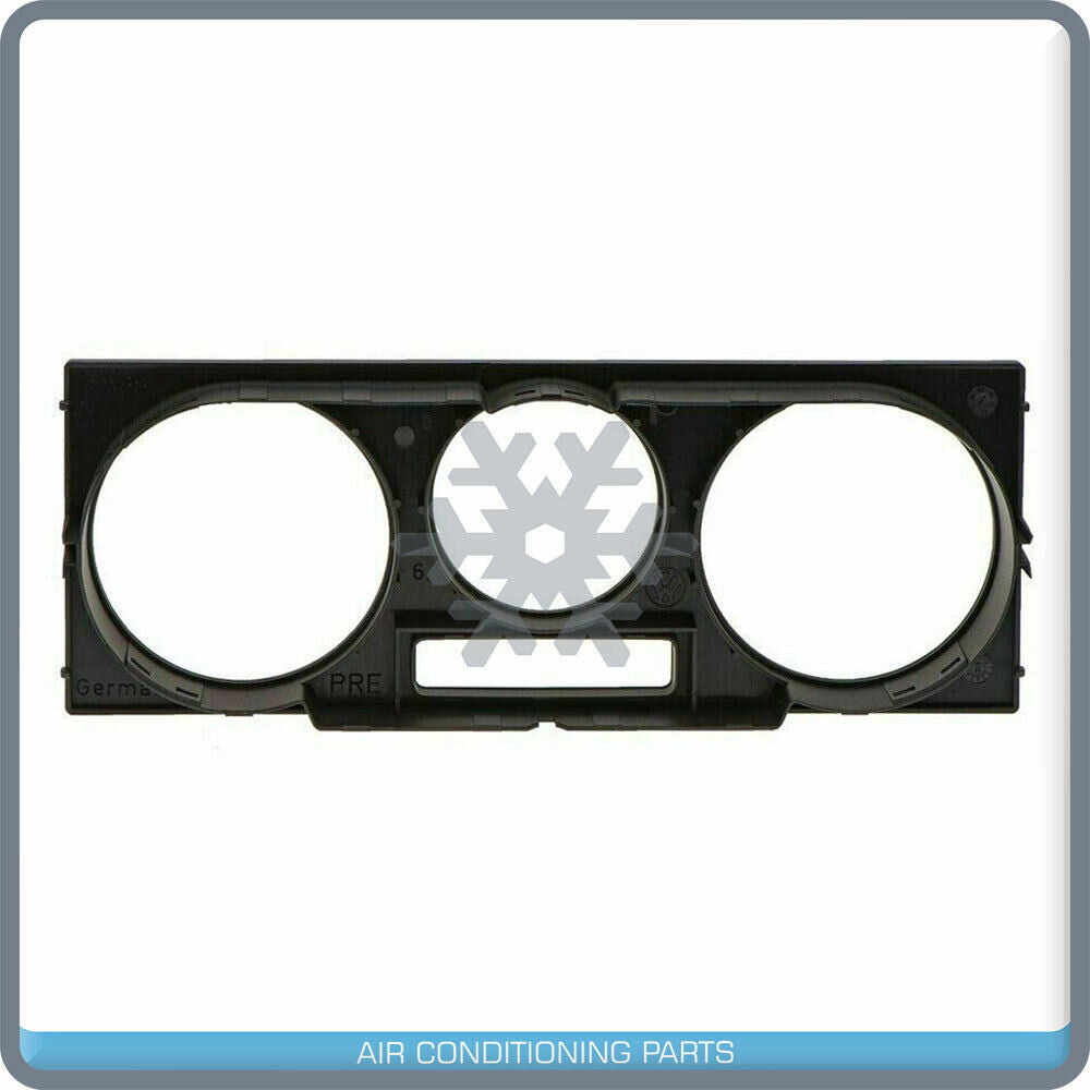 New AC Heater KNOB STYLE Control Trim Bezel - VW Passat Jetta Golf 1999 to 2005 - Qualy Air