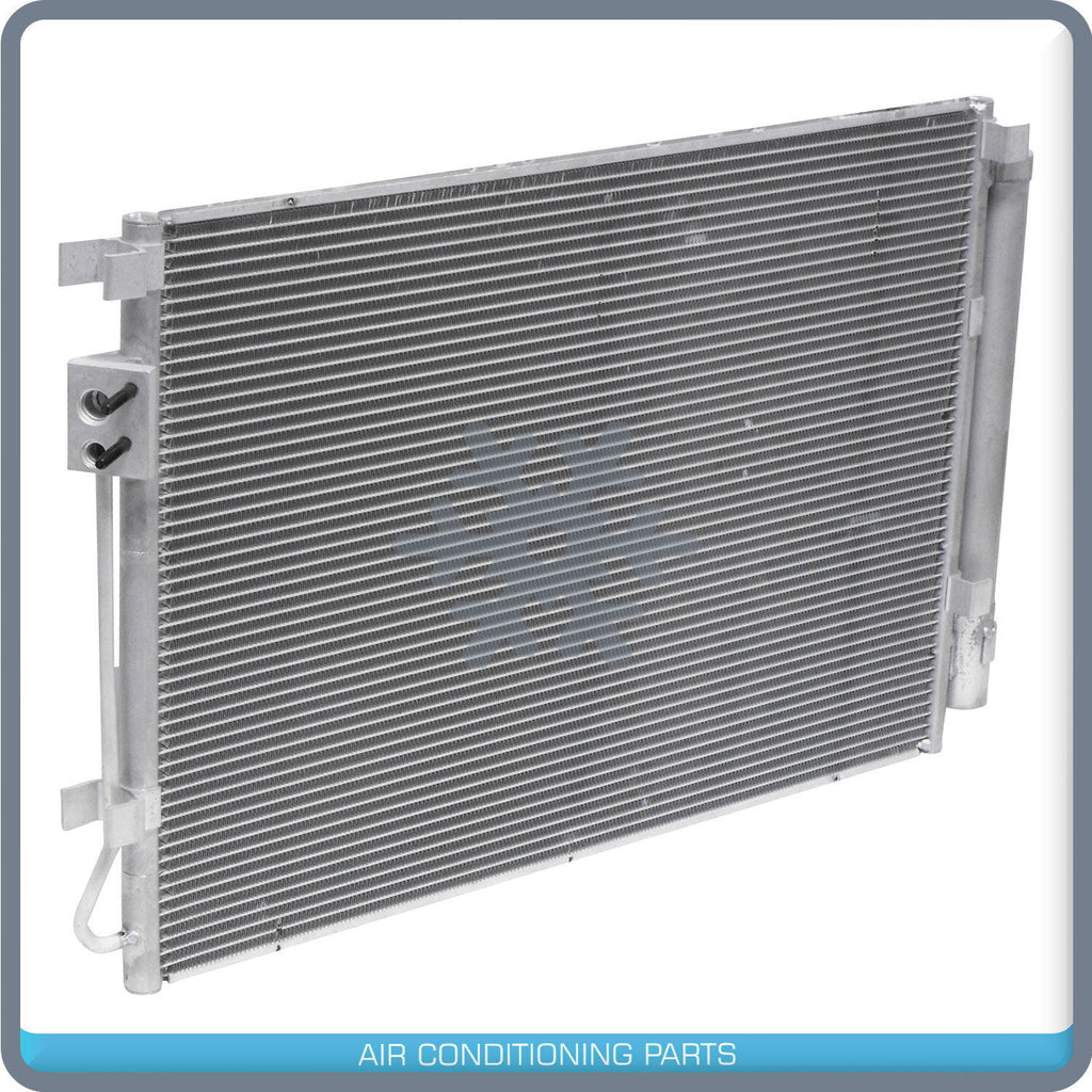 New A/C Condenser + Drier fits Hyundai Accent, Veloster / Kia Rio 2012 to 2013 - Qualy Air