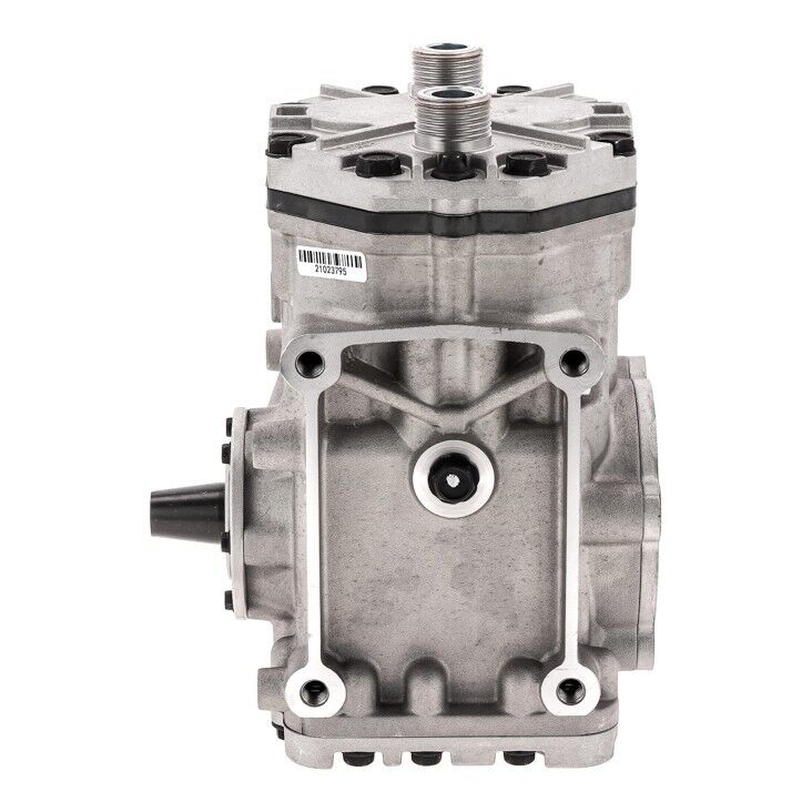 NEW A/C Compressor York Style Freightliner Peterbilt Kenworth - OE# ET210L-25150 - Qualy Air