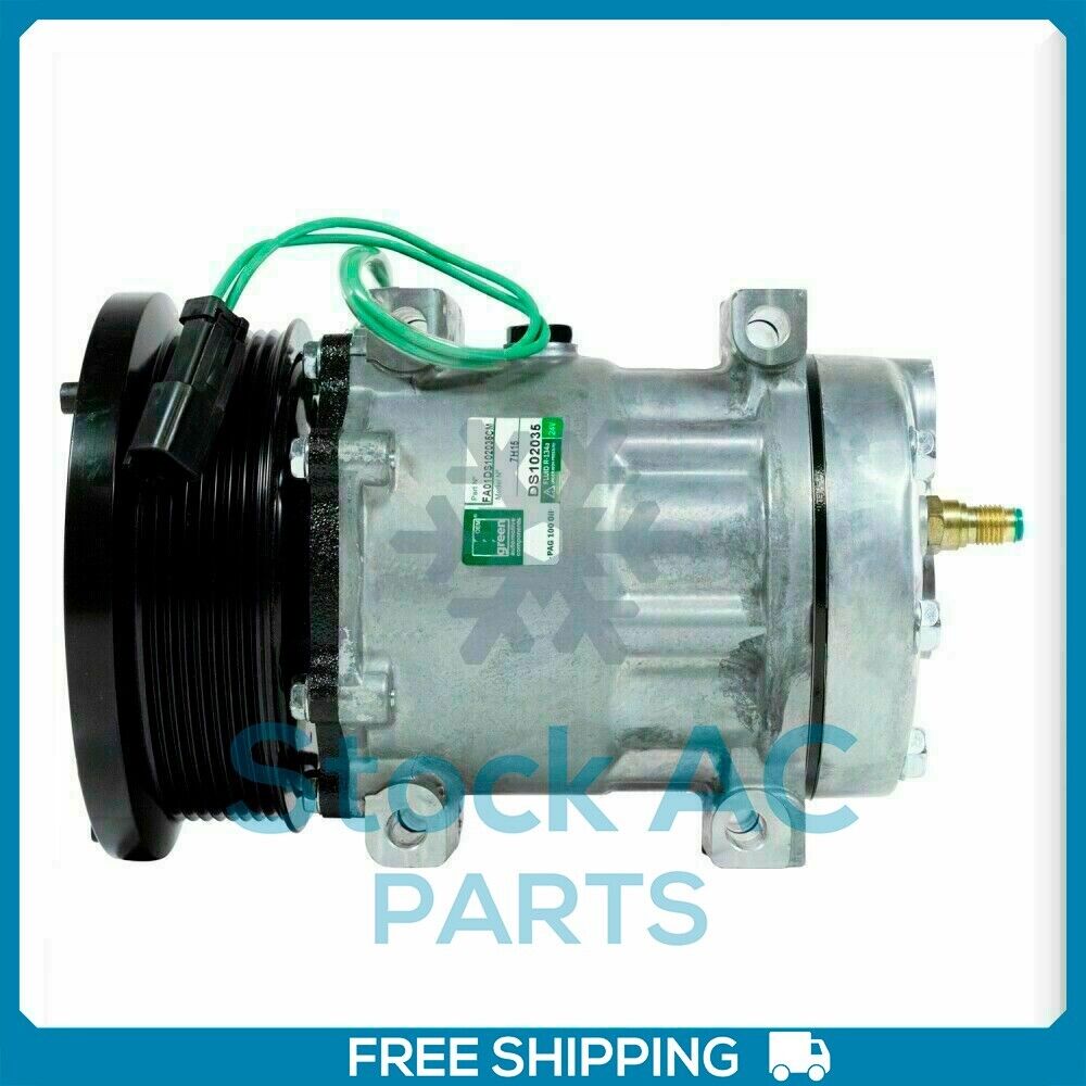 A/C Compressor SD7H15 24V fits Caterpillar 962H - REF 1630872 - Qualy Air