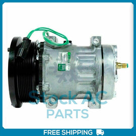 A/C Compressor SD7H15 24V fits Caterpillar 962H - REF 1630872 - Qualy Air