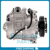 New A/C Compressor for BMW X5 4.4L 4.8L - 2007 to 2013 - OE# 64509121760 QU