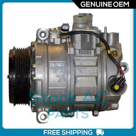 New A/C Compressor OEM Denso fits Mercedes-Benz ML350 Bluetec, R350 RQ - Qualy Air