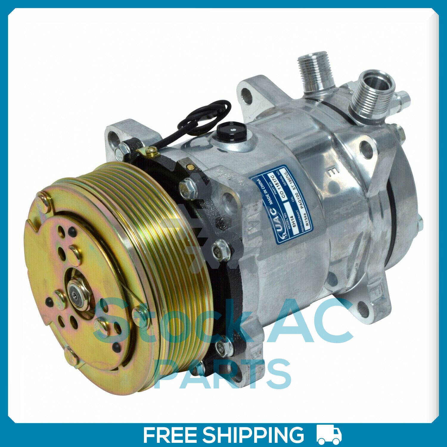 New AC Compressor fits Freightliner MB60, MB70 QU - Qualy Air