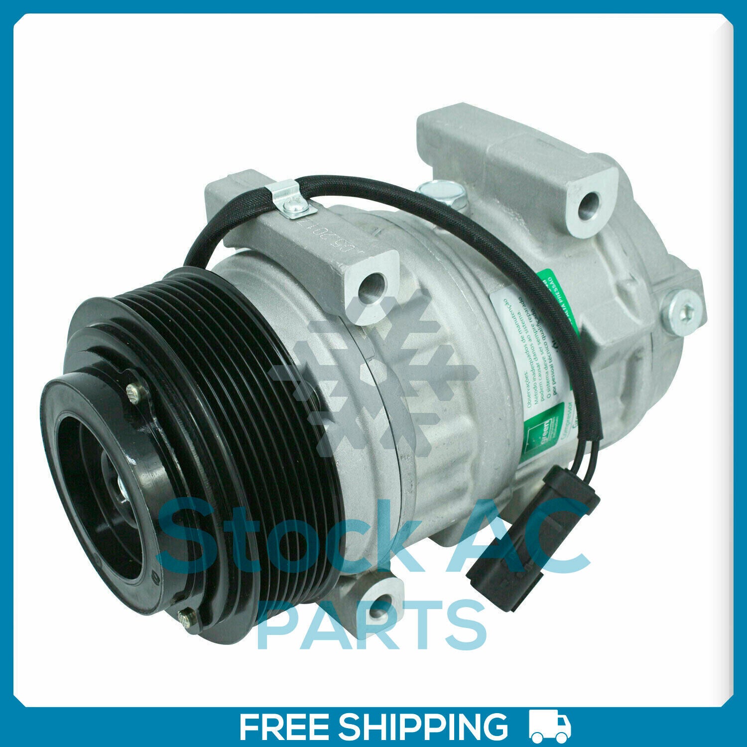 New AC Compressor fits Dodge Ram 5.9/ 6.7L 2006-10 - HS18 - CM102162 - Qualy Air