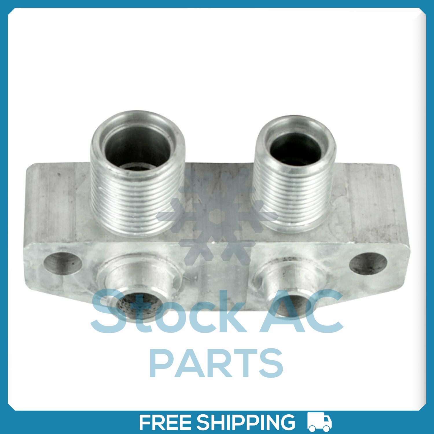 Engine Swap Conversion AC Line Compressor Adapter Fitting/COMPRESSOR MODEL  HS11 - Qualy Air