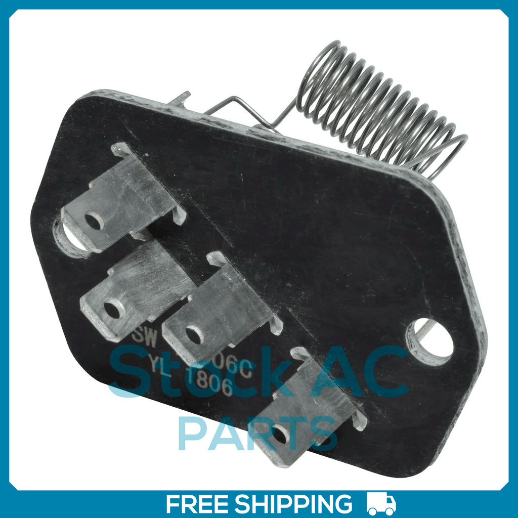 New A/C Blower Resistor for John Deere Tractor Serie 6D,6R,6MC - OE# RE217662 - Qualy Air