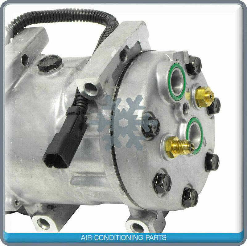 A/C Compressor SD7H15 24v fits Caterpillar Motor Grader 120H,140H.. - Qualy Air