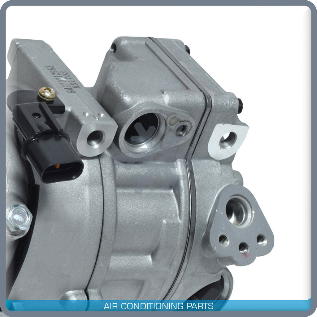 New A/C Compressor fits 2009-13 Hyundai Genesis 3.8L - OE# 977013M001 UQ - Qualy Air