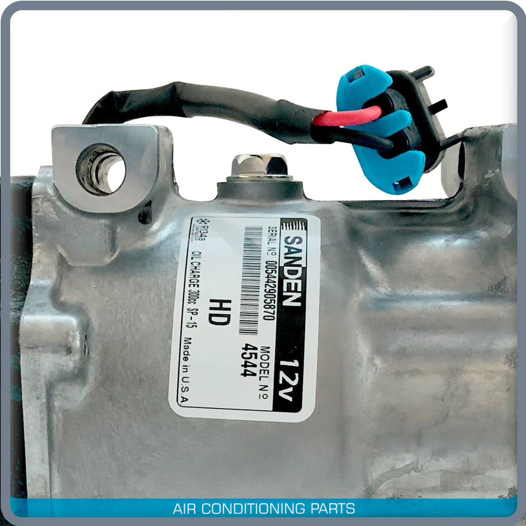 New OEM Truck Line A/C Compressor fits Ford F650 / F750 7.2L - 2004 to 2008 - Qualy Air