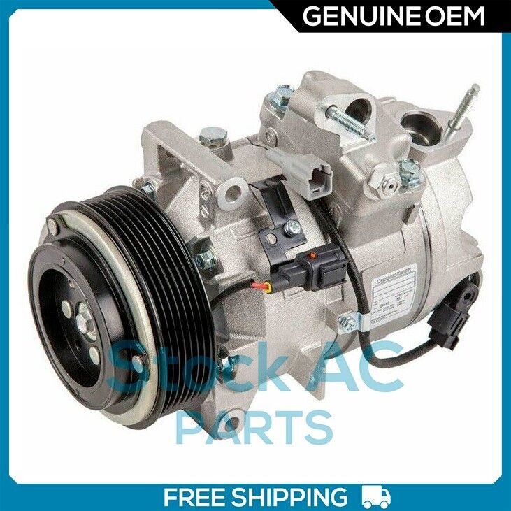 New OEM A/C Compressor Calsonic fits Nissan 370Z, Infiniti EX35, G37, QX50, Q60 - Qualy Air