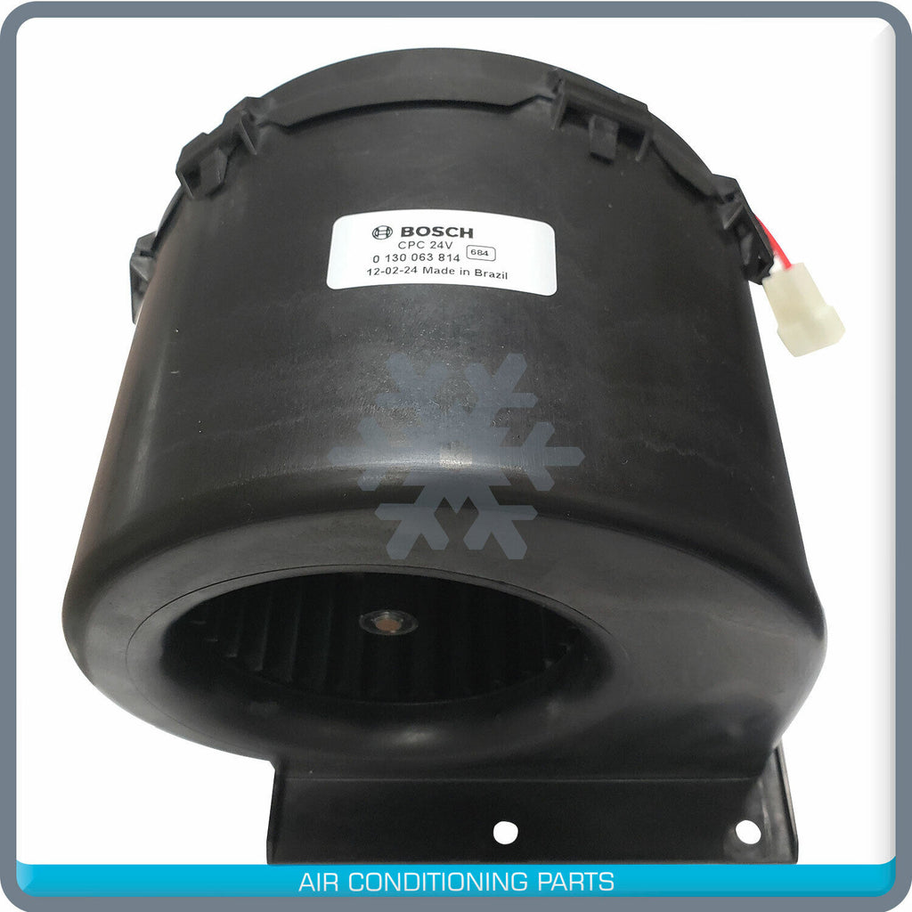 New OEM BOSCH Blower Motor w/ Fan Assembly 24 Volt - OE# 0130063814 - Qualy Air