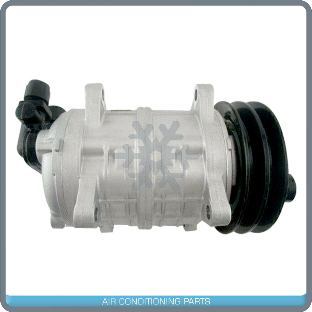 New A/C Compressor w/ Clutch type TM-15/16 - 2A Groove - 24V - Qualy Air