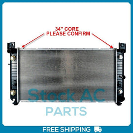 Radiator for Chevy Silverado 1500 Tahoe Suburban 1500 GMC Sierra 1500 Yukon 5.3L - Qualy Air