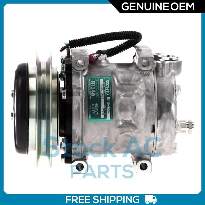 A/C Compressor fits Kobelco Excavator SK235SR,SK250LC Genuine OEM - Qualy Air