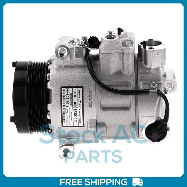 New A/C COMPRESSOR for MERCEDES-BENZ C240,E320,GL450,ML350/500 - OE# 0002309111 - Qualy Air