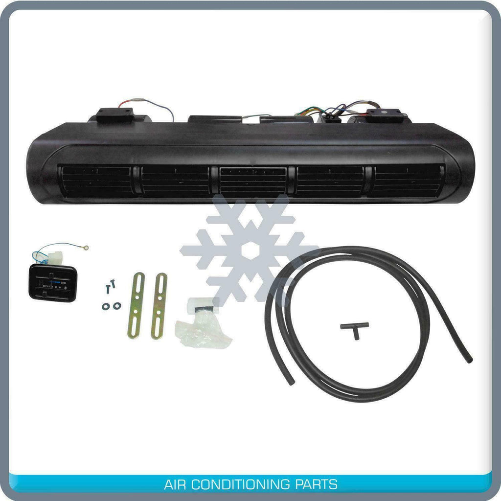 NEW UNIVERSAL AC UNDER DASH FITS TRUCK, BUS & VINTAGE VEHICLES - Qualy Air