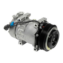 A/C Compressor + Drier for Kenworth / Peterbilt 320,382,384,389,587 - Model 4079 - Qualy Air