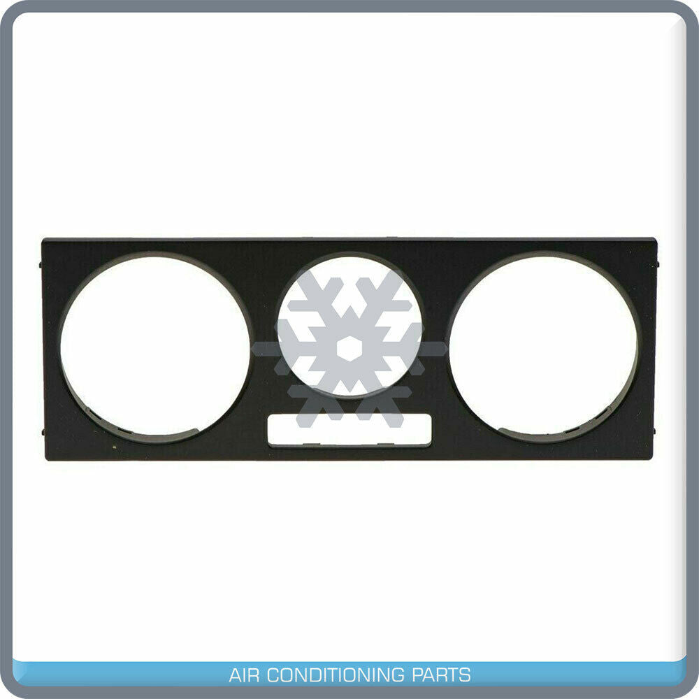 New AC Heater KNOB STYLE Control Trim Bezel - VW Passat Jetta Golf 1999 to 2005 - Qualy Air