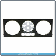 Cargar imagen en el visor de la galería, New AC Heater KNOB STYLE Control Trim Bezel - VW Passat Jetta Golf 1999 to 2005 - Qualy Air