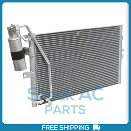 NEW A/C Condenser + Drier for Saab 9-5 - 2002 to 2009 - OE# 5048350 - Qualy Air