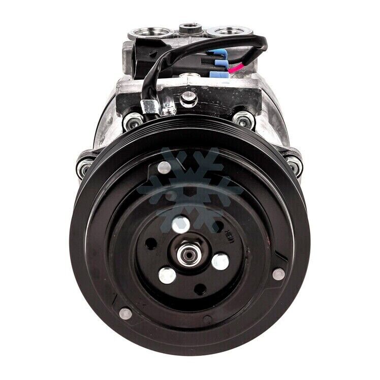 A/C Compressor + Drier for Kenworth / Peterbilt 320,382,384,389,587 - Model 4079 - Qualy Air