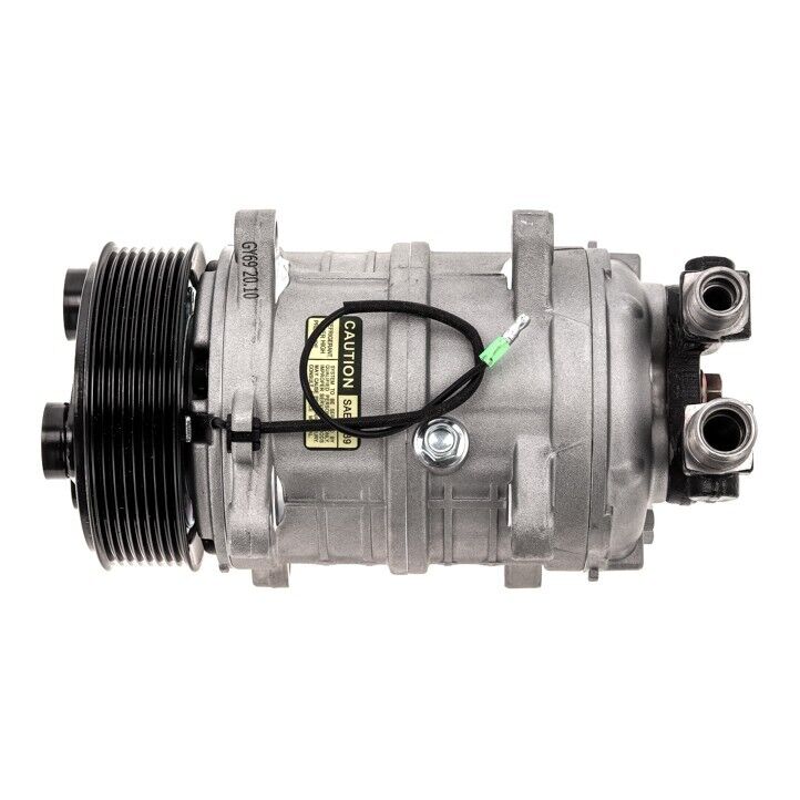 A/C Compressor TM16HS fits Shuttlebus and / Steiger BEARCAT, COUGAR, LION, ... - Qualy Air
