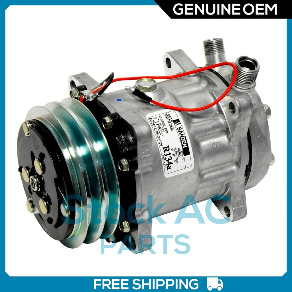 A/C Compressor for Ford F700 / Kenworth W900 - OE# 4663 QU - Qualy Air