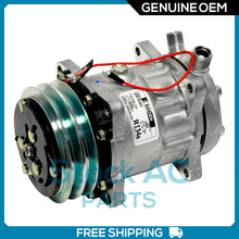 Cargar imagen en el visor de la galería, A/C Compressor for Ford F700 / Kenworth W900 - OE# 4663 QU - Qualy Air