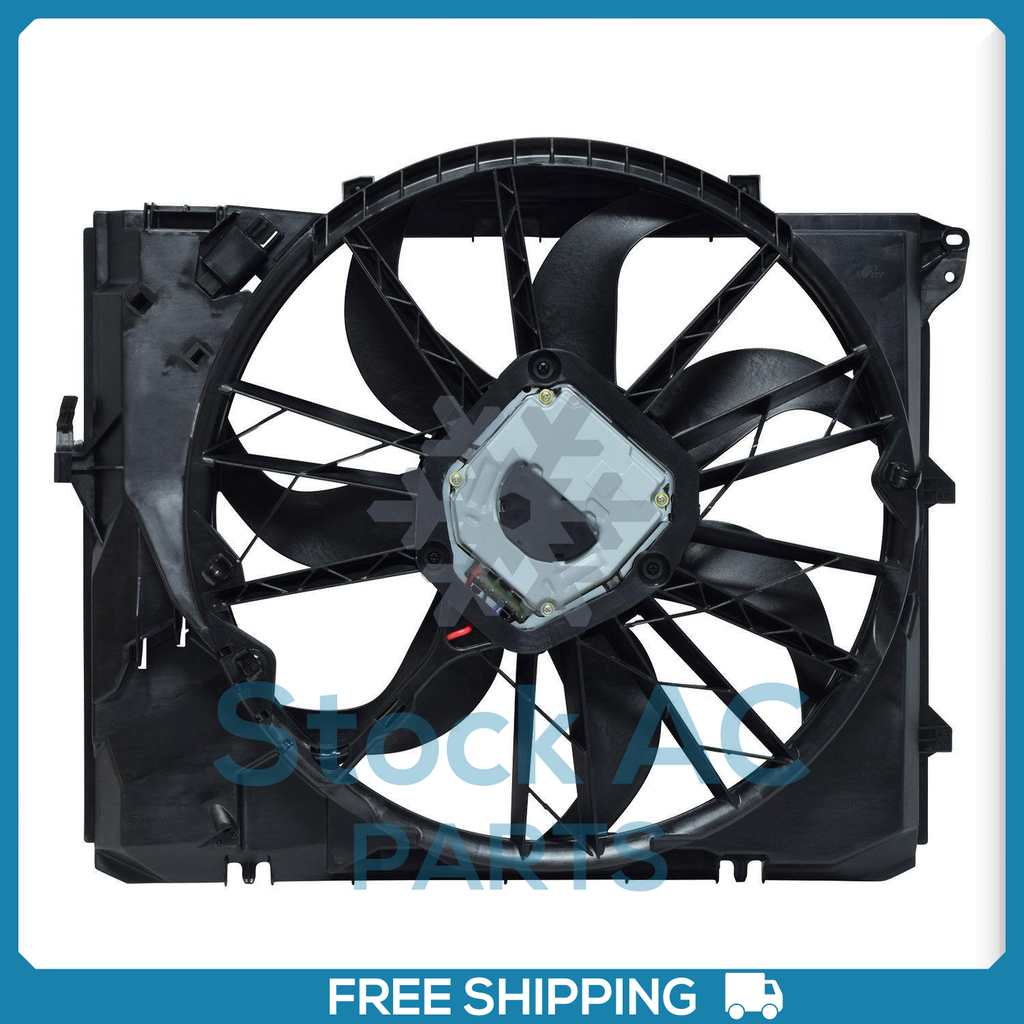New A/C Radiato-Condenser Cooling Fan Assembly for BMW 328xi 2007 to 2008 - UQ - Qualy Air