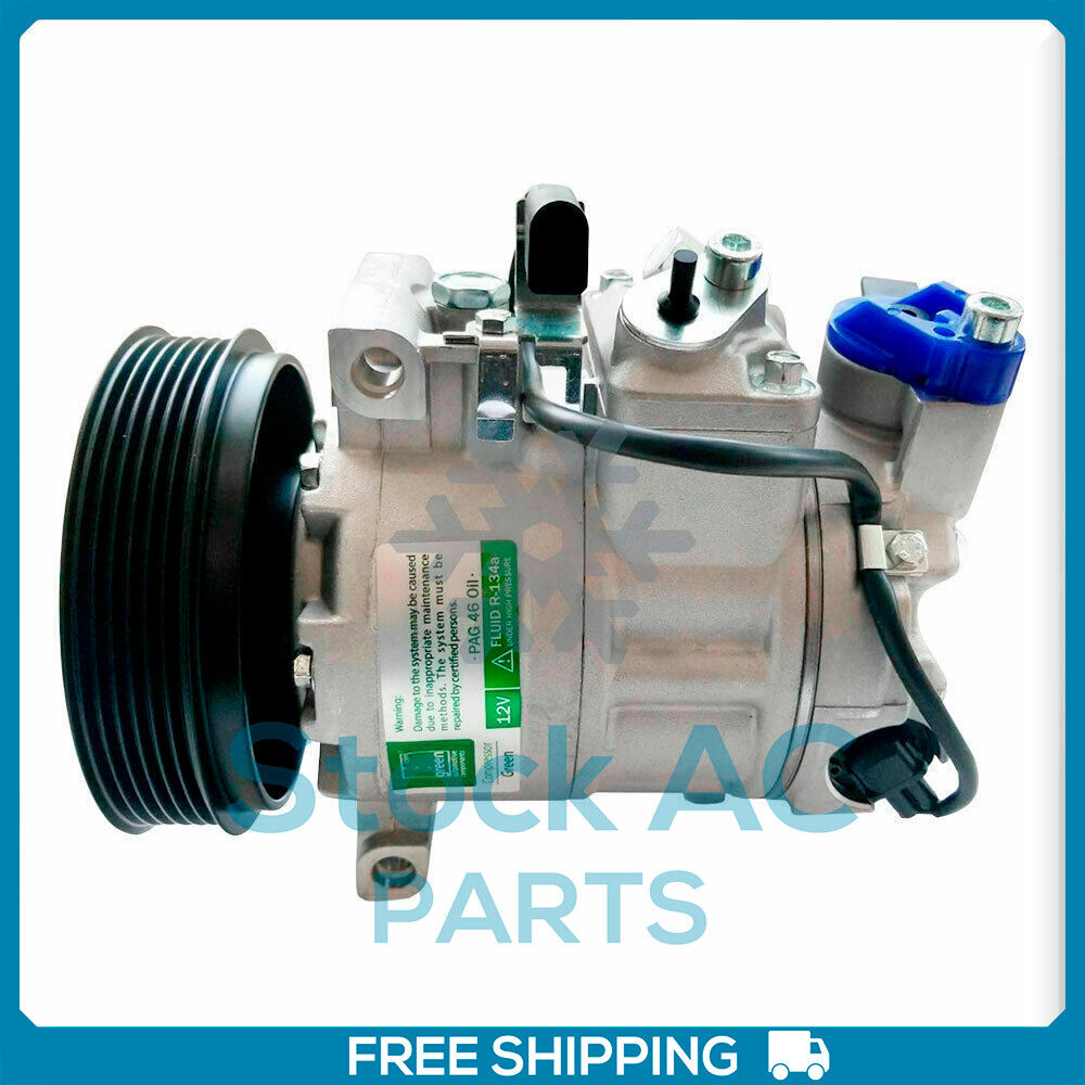 AC Compressor for AUDI A5, A6, A7, Q5, S4, S5.. - OE# 4F0260805AF QR - Qualy Air