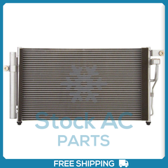 New A/C Condenser with Drier fits Hyundai Accent - 2006 to 2011 - OE# 976061E000