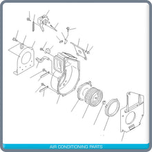 Load image into Gallery viewer, New A/C Blower Motor For Excavator Komatsu PC200-6 - OE# ND1163403320 - Qualy Air