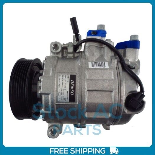 New OEM A/C Compressor for Audi A4, A6 / Porsche Cayenne - OE # 4B0260805H - Qualy Air