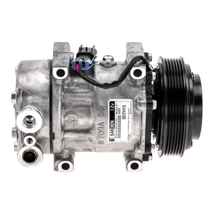 New OEM A/C Compressor for Kenworth T660, T800/ Peterbilt 387 - OE# 4080 QR - Qualy Air